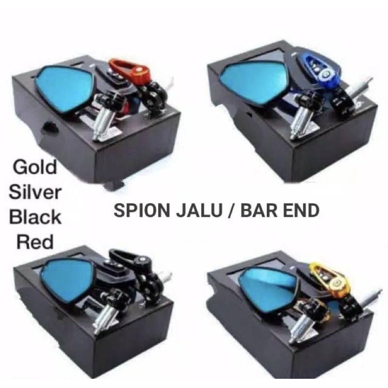 PROMO Spion Jalu CNC oval / spion bar end spion jalu