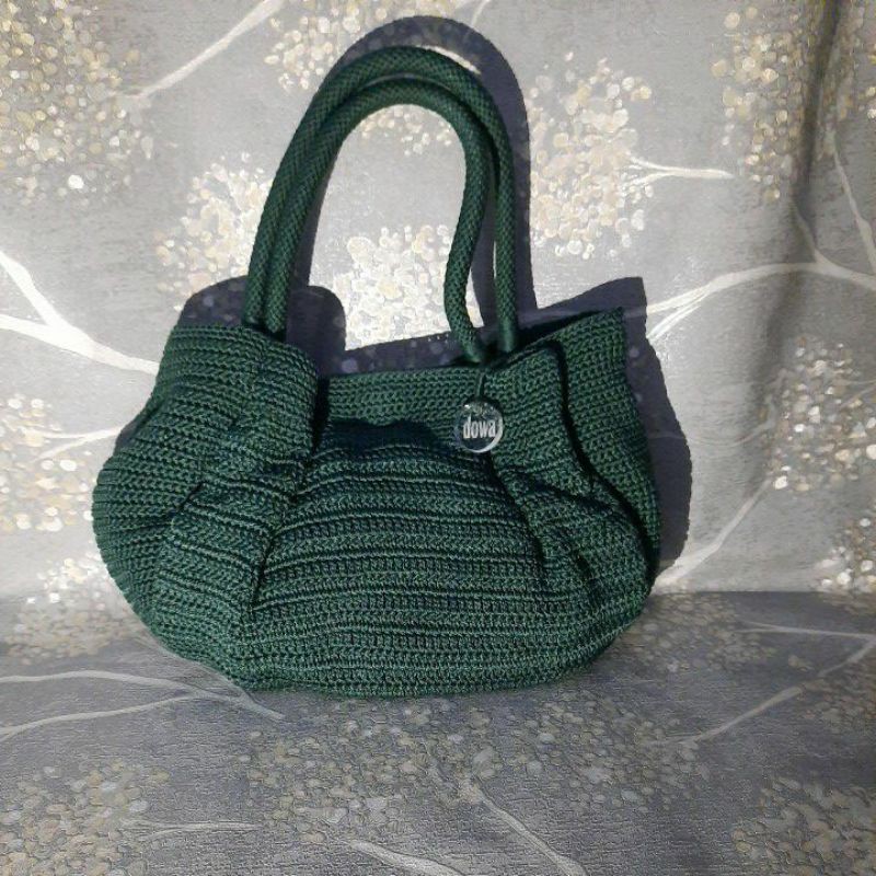 Tas hobo dowa full rajut tebal