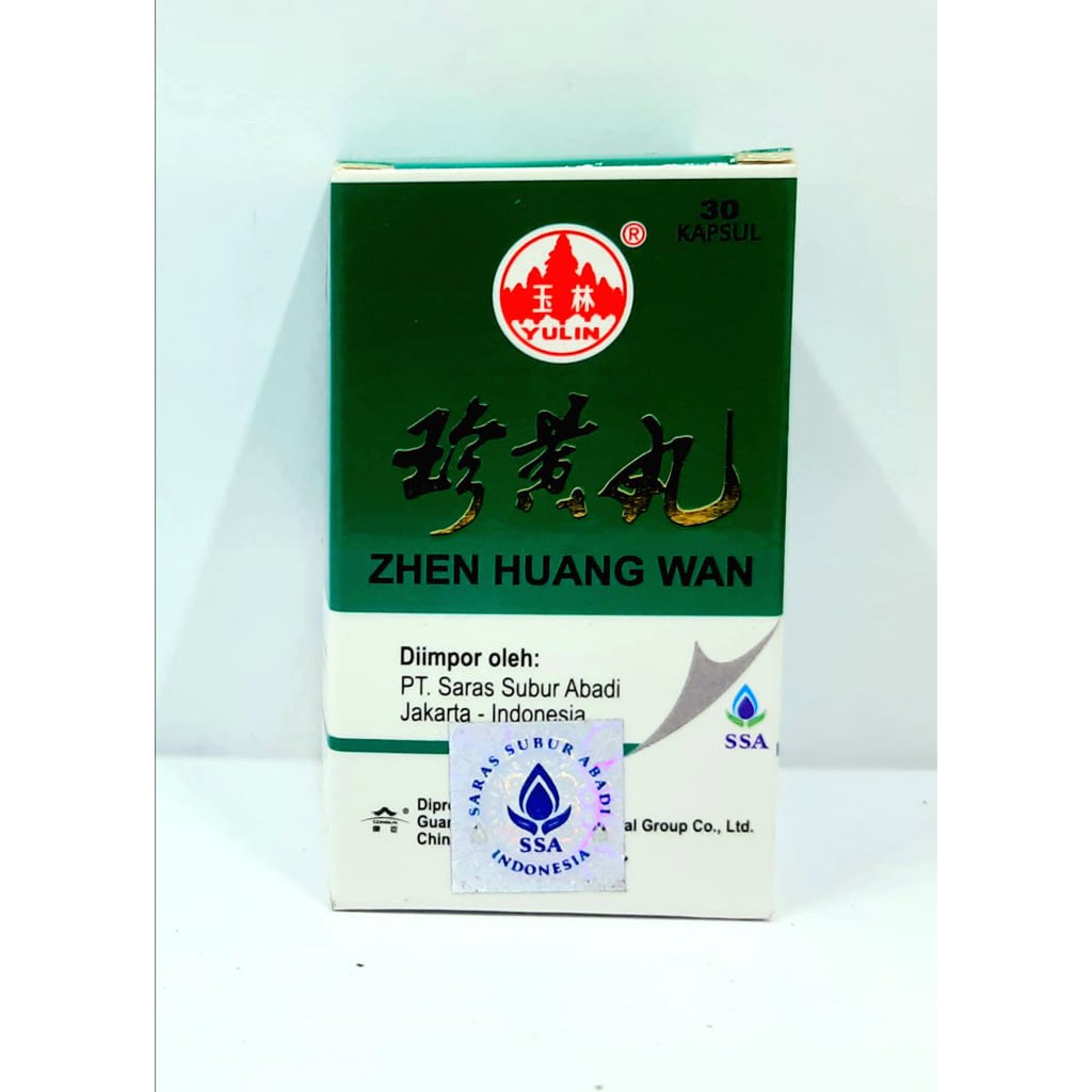 ZHEN HUANG WAN obat darah kotor - bisul - kulit gatal gatal