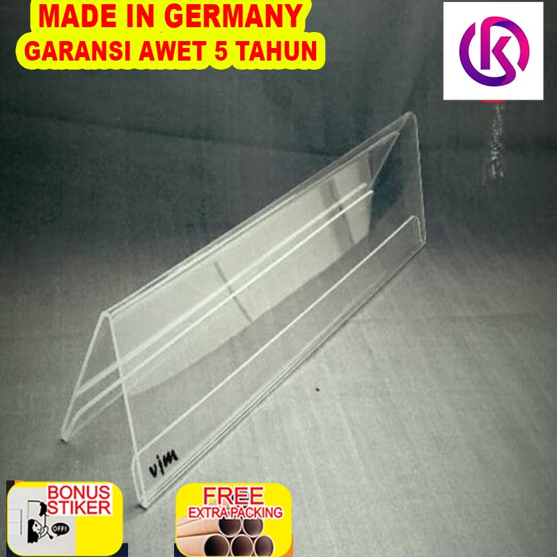 

Terlaris Acrylic Name Tag 30 x 85cm