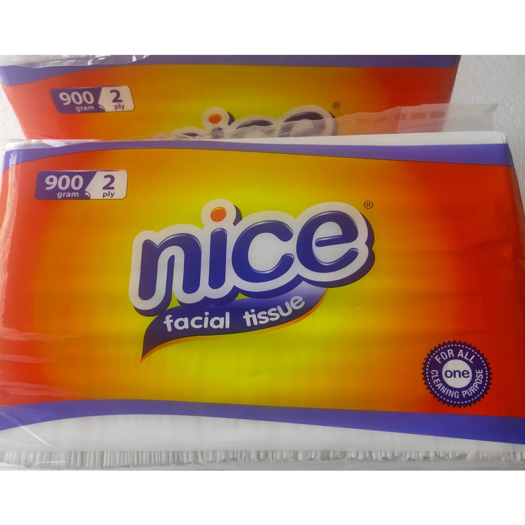 Tissue Tisu Nice 900 gram 2 ply Montiss 1000sheet