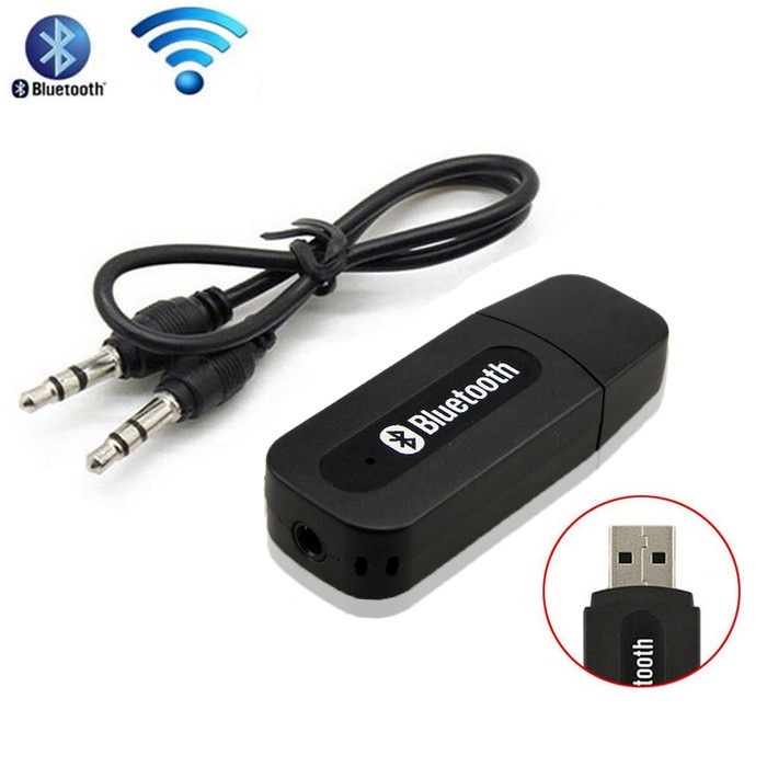 Mobil-Audio-Konektor-Kabel- Usb Bluetooth Receiver Stereo Audio -Kabel-Konektor-Audio-Mobil.