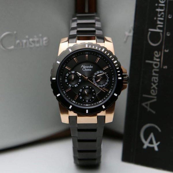 ORIGINAL Jam Tangan Wanita Alexandre Christie AC 6141 Garansi Resmi 1 Tahun