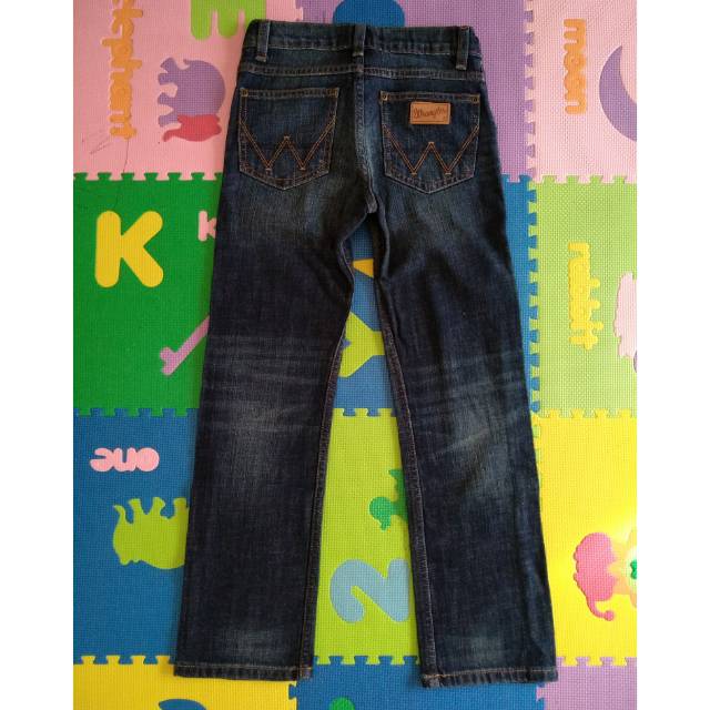 celana panjang jeans anak cowok wrangler ori