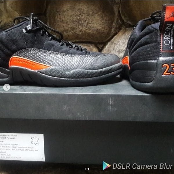 jordan 12 low all black