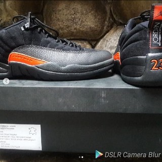 retro 12 black jordans