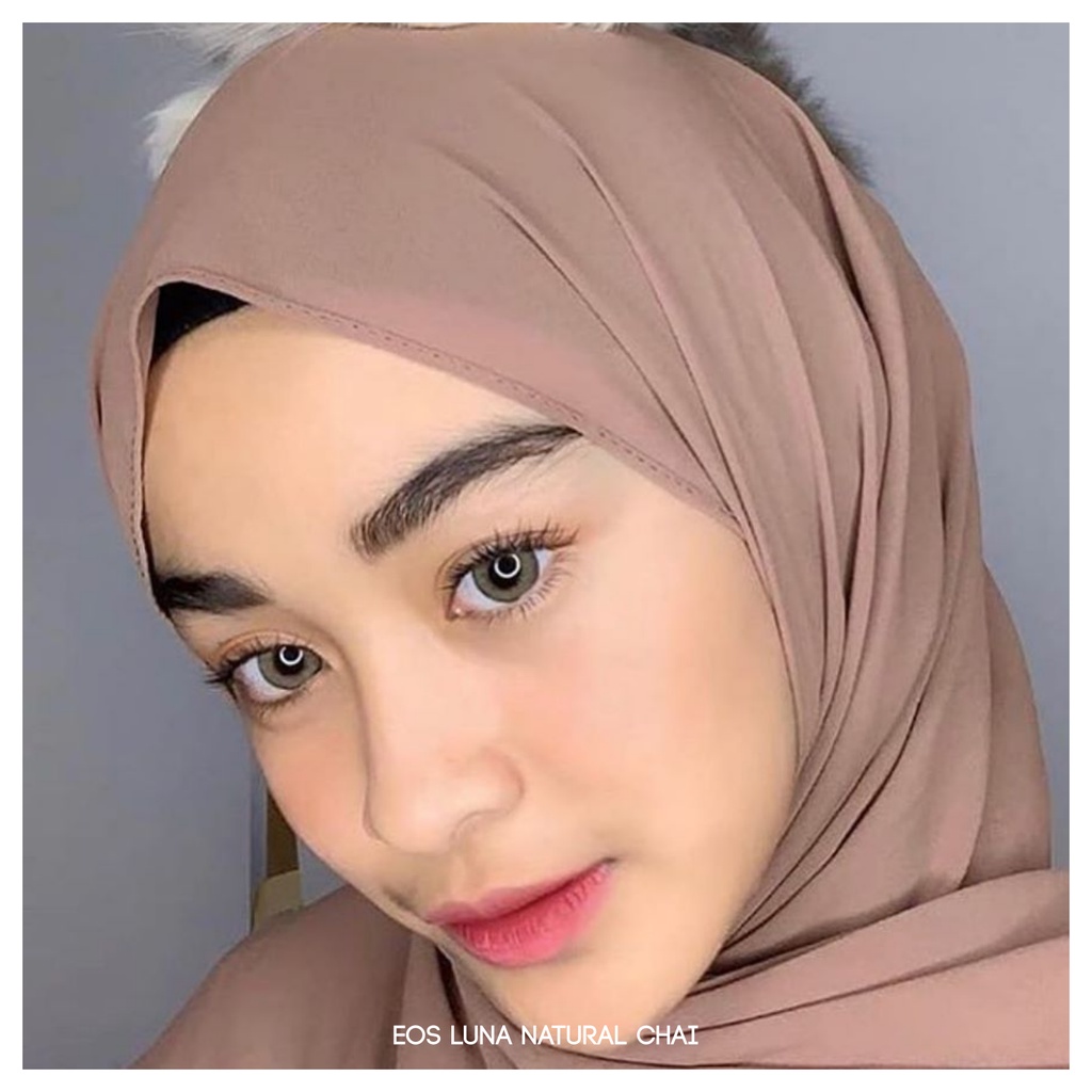 MIKHAYLOVESHOP Softlens Luna Natural Chai | EOS