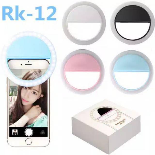 Selfie Kecil  - Clip On Selfie Ring Light Portabel