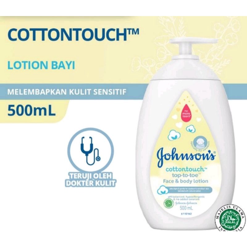 Johnsons Cotton Touch Body LOTION 500ml PUMP