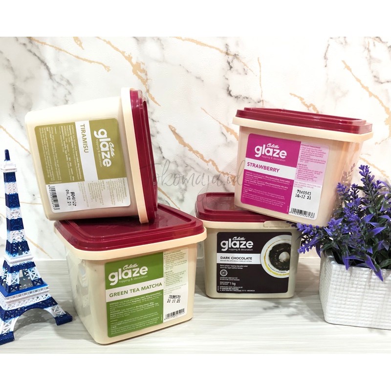 

Colatta Dip Glaze Kemasan 1Kg / Topping Donat Colatta Glaze / Topping Pisang Crispy