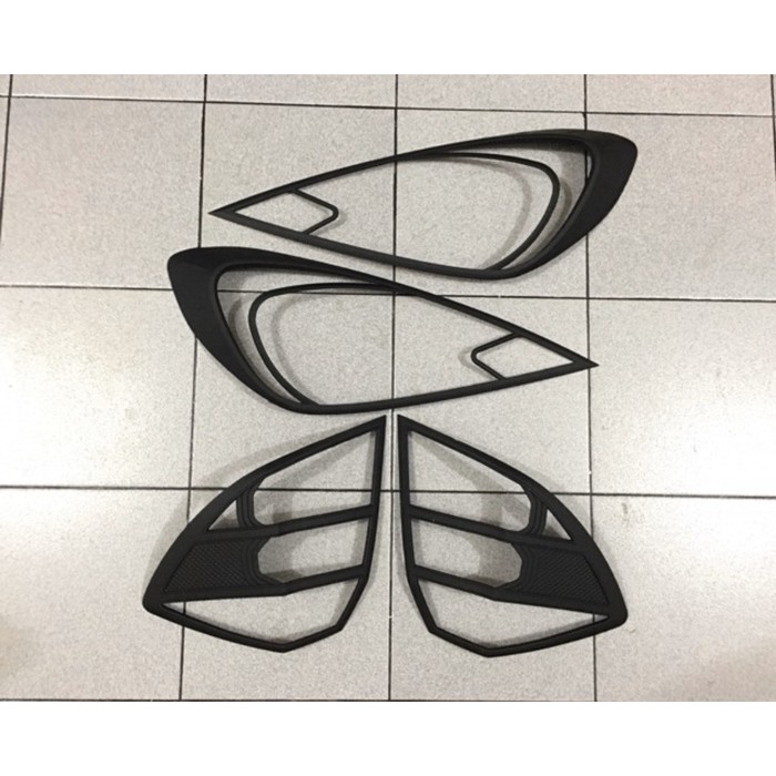 Paket Garnish Lampu Depan Belakang List Garnis All New Jazz 2012-2013