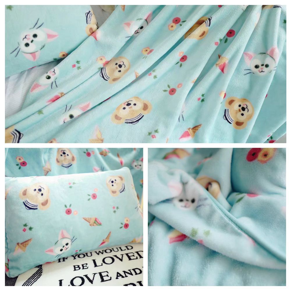 SELIMUT GELATONI DUFFY BEAR SHELLIE MAY BLANKET IMPOR LEMBUT LUCU