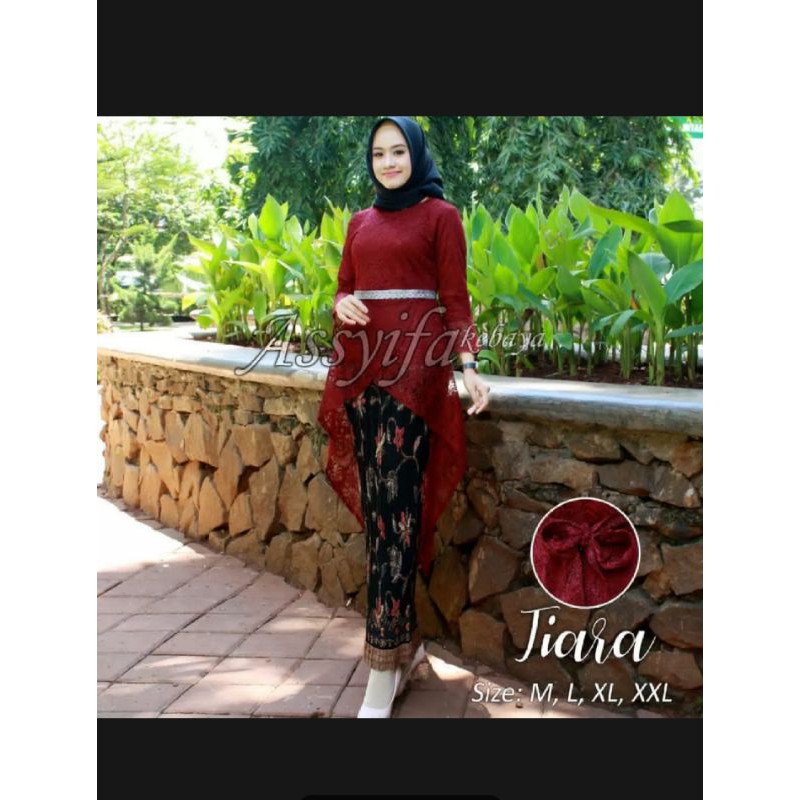 RR kebaya//Set Tiara brokat//Kebaya Aurora//Kebaya Modern//Kebaya Wisuda//Kebaya Pesta