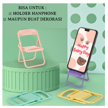 Stand Holder Model Kursi Holder Handphone Serbaguna