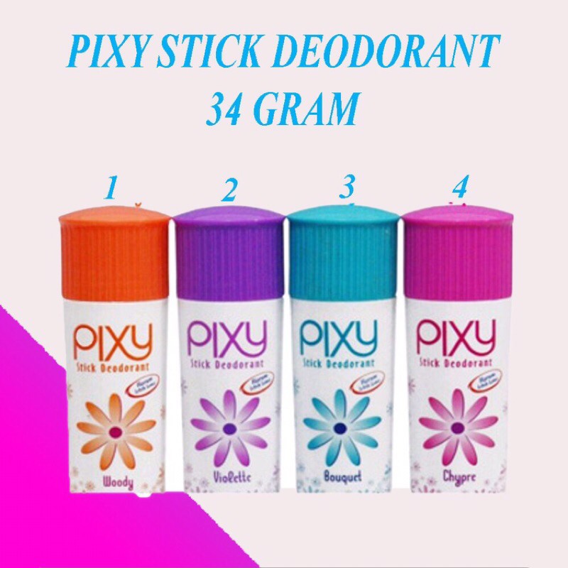 Pixy Stick Deodorant 34g