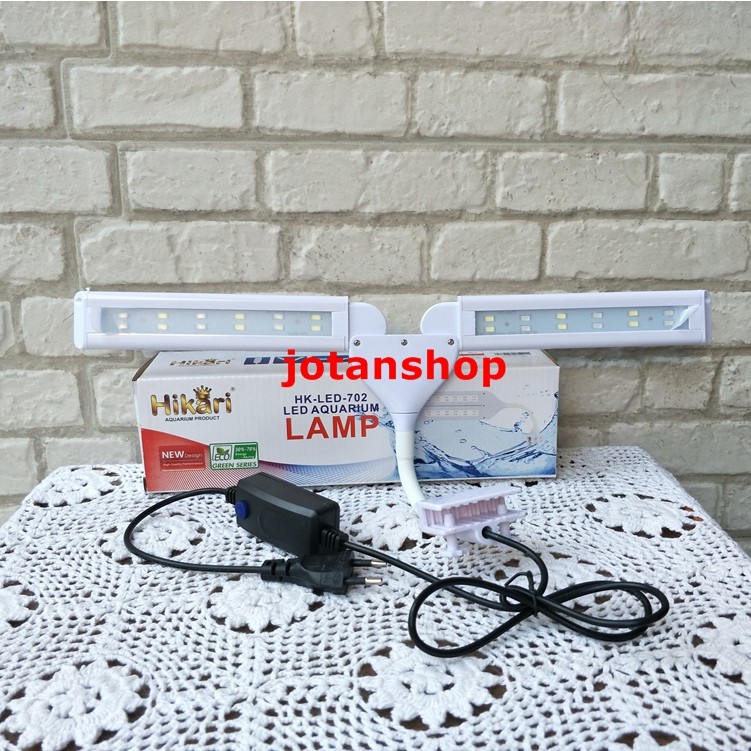HIKARI HK LED 702 Lampu jepit kupu kupu split cabang Aquarium Aquascape
