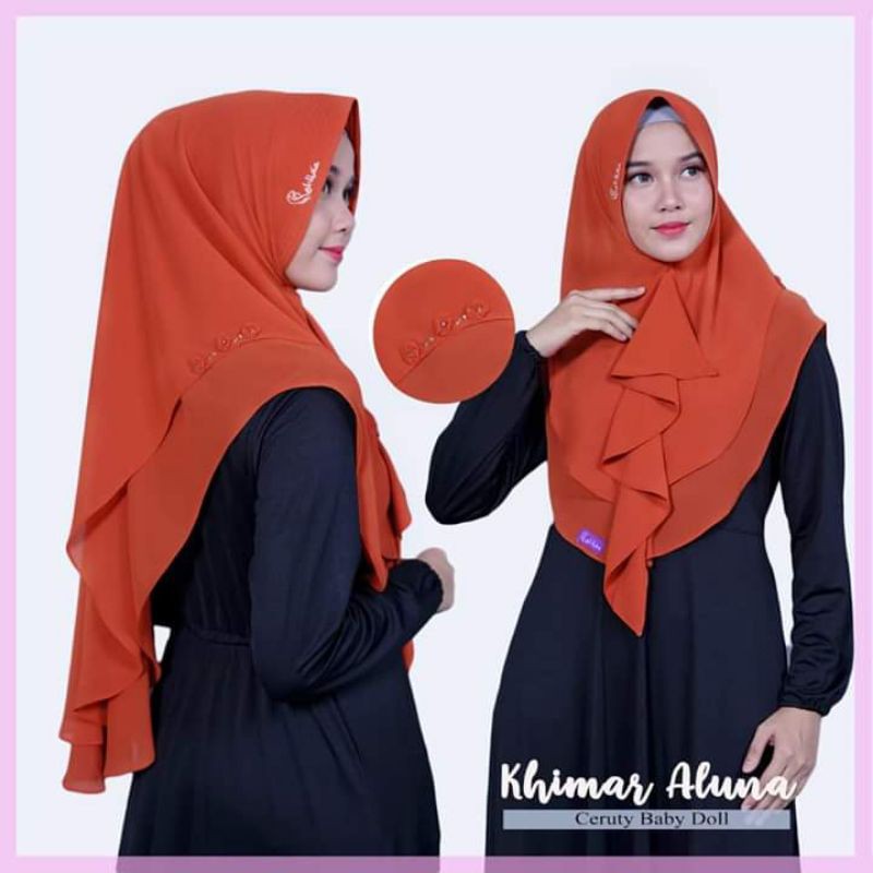 Ellisa Hijab Khimar Aluna