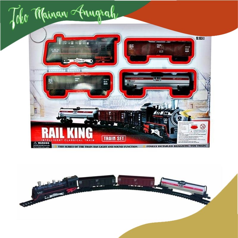 Mainan Kereta Api Hitam - Rail King 190334