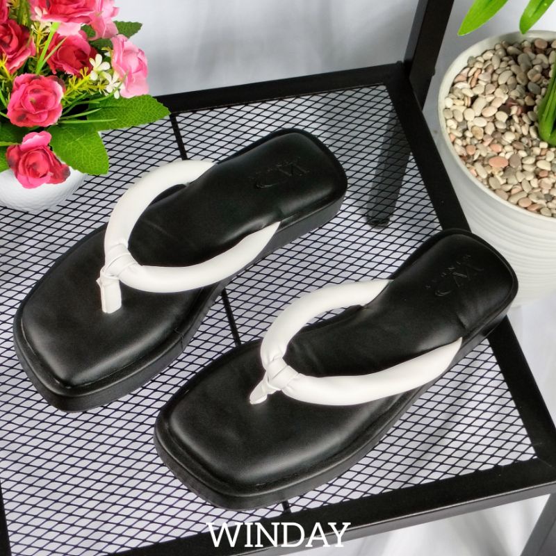 Winday Alula - Sandal Wanita Platform Jepit