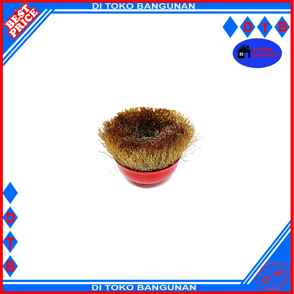 Sikat Kawat Mangkok 2.5 Inch Cup Brush King Mata Gerinda