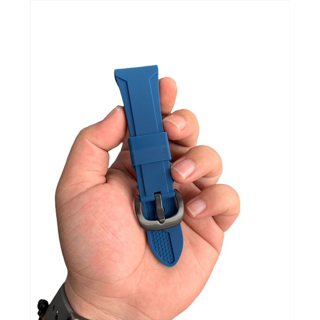 Strap Tali Jam Tangan Silicon Expedition Size 26MM biru