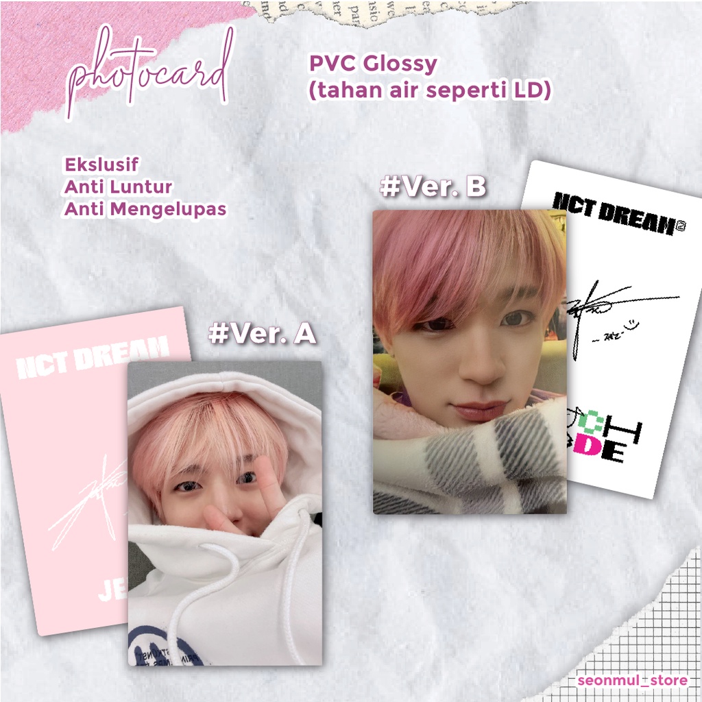 TERMURAH!!! PHOTOCARD PC JENO BOBOAN / JENO DIGI DIGIPACK GLITCH MODE GLIMO / KARTU EMONEY / BRIZZI / TAP CASH / FLAZZ JENO BOBOAN / JENO DIGI DIGIPACK GLITCH MODE GLIMO