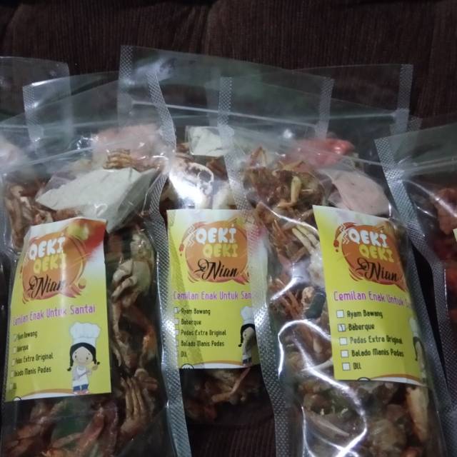 

Babycrab gurih dan enak kemasan 100 gram