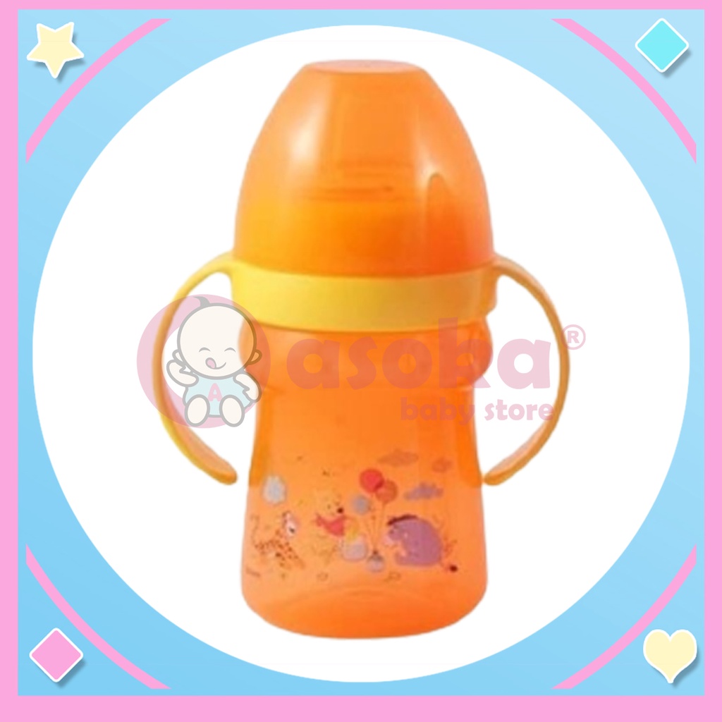 Botol Minum Disney Baby 2 handle With Soft Spout WTP 07-072 ASOKA
