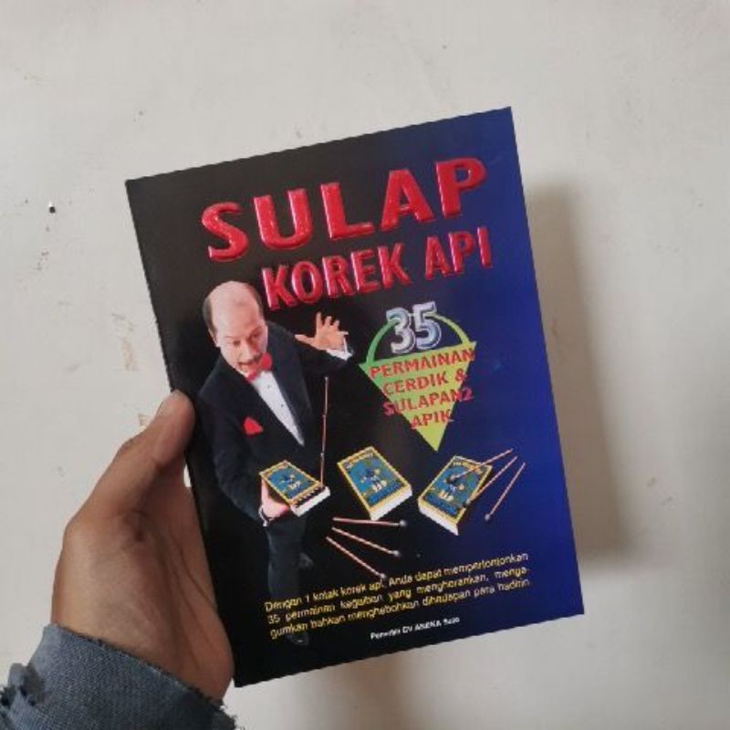 

Buku Sulap korek api