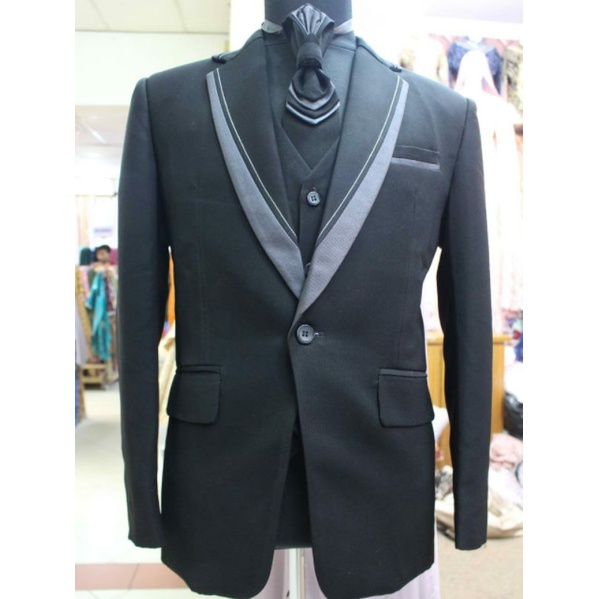 Setelan Jas / Jas Pengantin Modern / Jas Pria / Jas Semi Wool