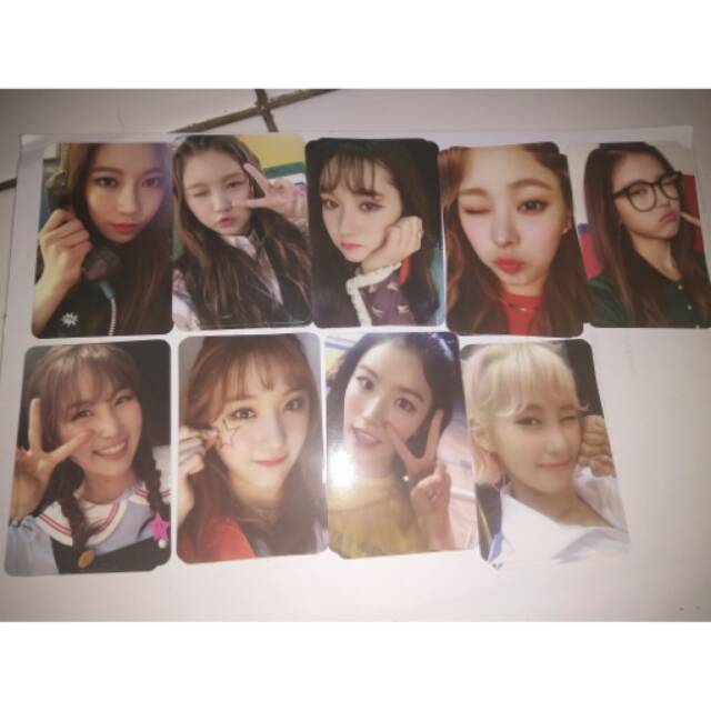 Pristin prismatic photocard