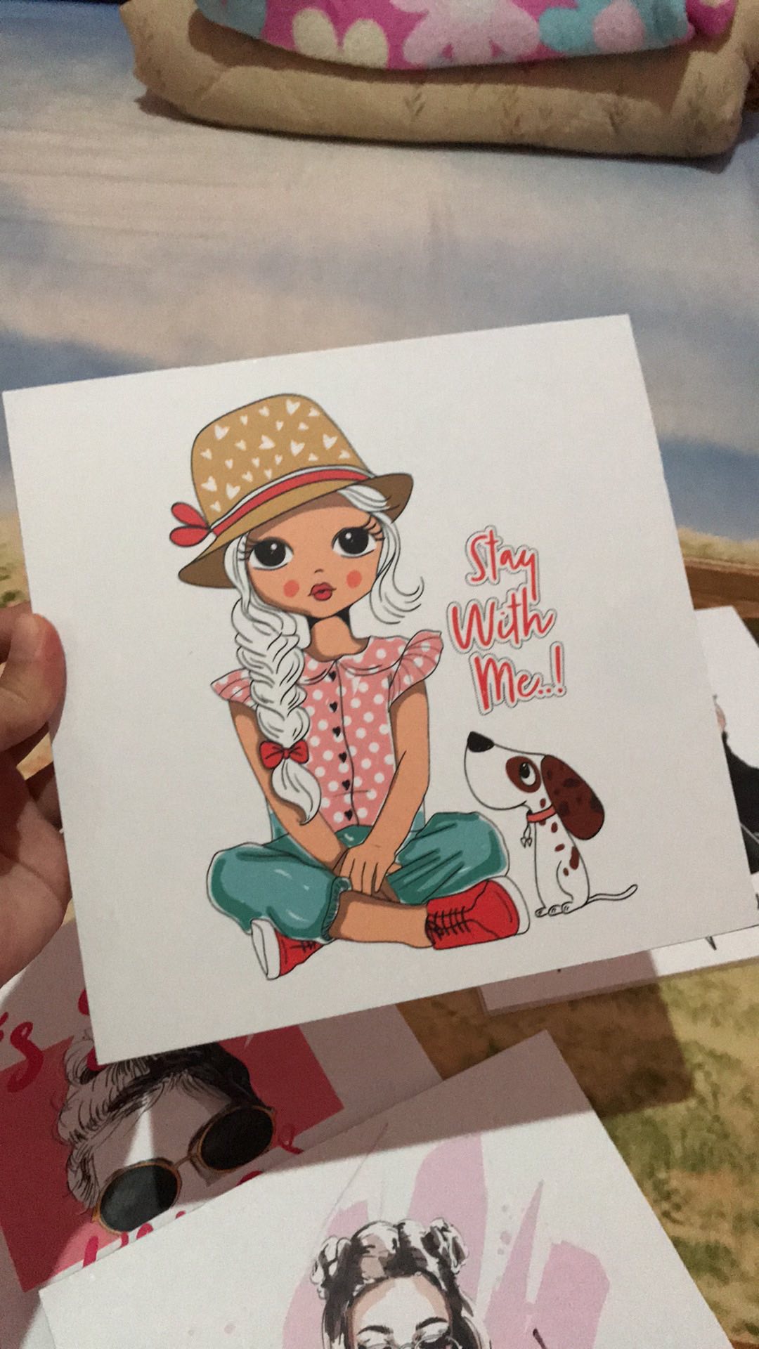 Wooden Projects Pajangan Dinding Rumah Hiasan Dekorasi Kamar Wall Decor Vector Girl Quote - Grw