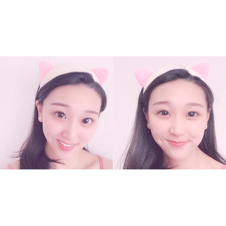Bandana Masker / Bando Mandi Facial Headband Hairband Korea Model Pita Kelinci Kucing