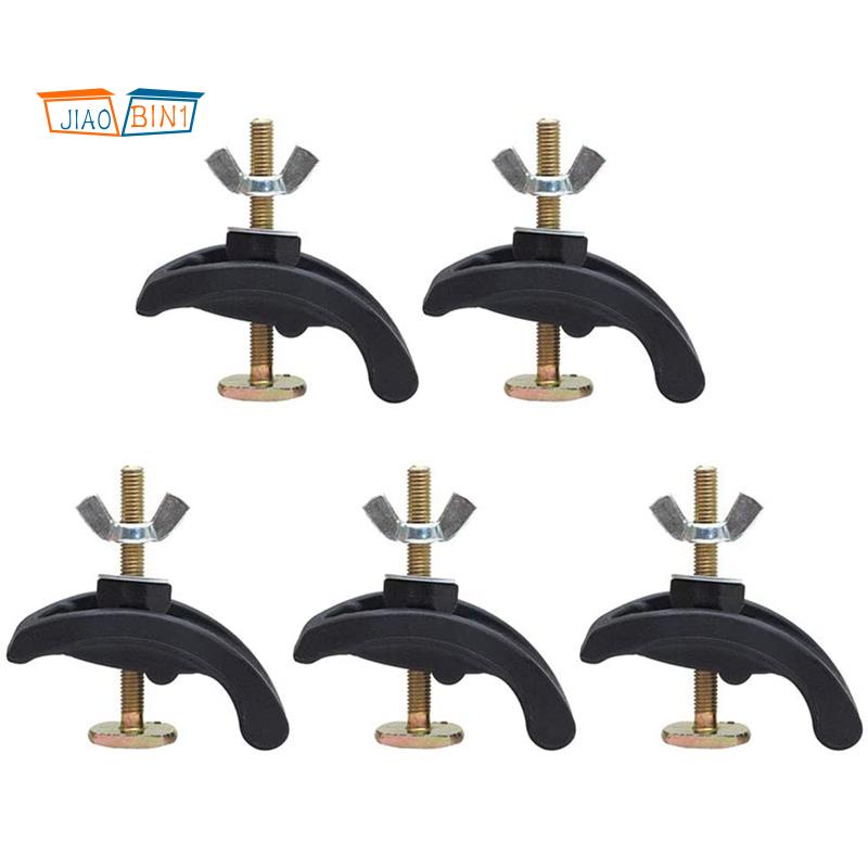 5pcs Plat Pressing T-Slot Untuk Mesin Milling CNC