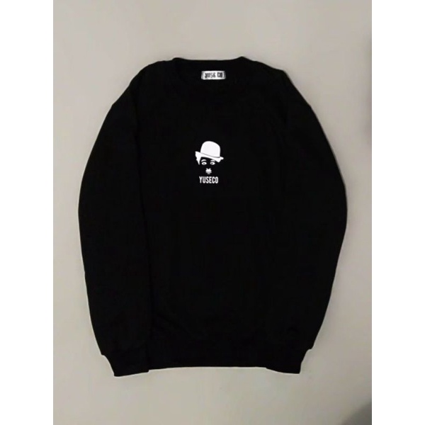 jaket sweater pria wanita terbaru jaket sweater crewnek original yuse-Koboy