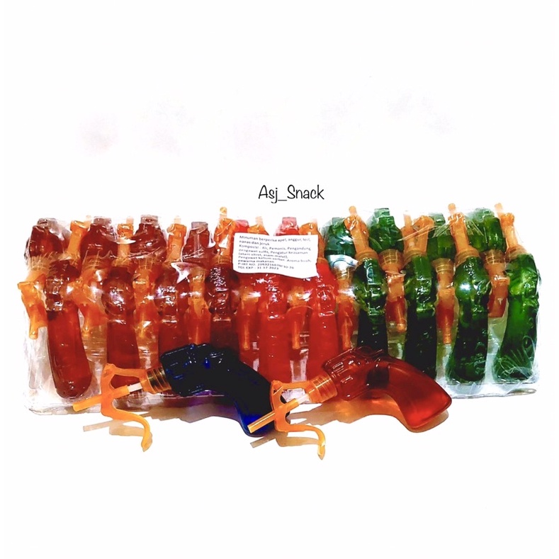 Permen Semprot, Syrup Spray Minuman Semprot Aneka Rasa Buah ( 20 pcs x 37g )