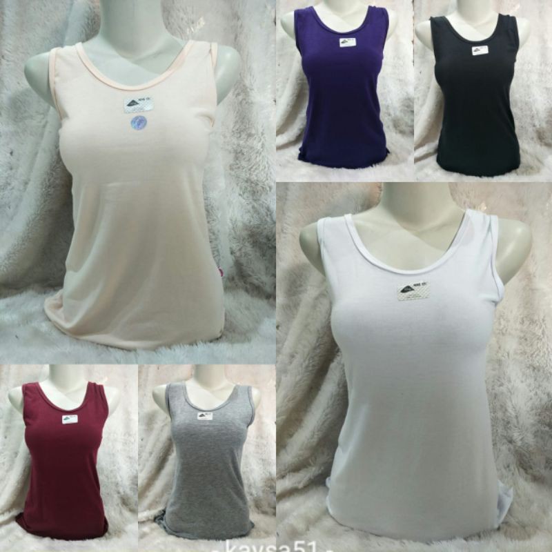 tangtop-wanita bahan halus tebal tidak terawang