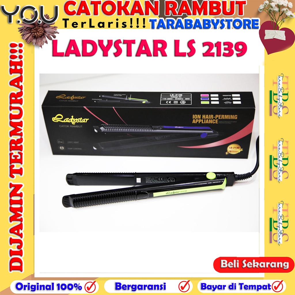 ladystar LS-2139 ORIGINAL 100% , catokan rambut 2in1