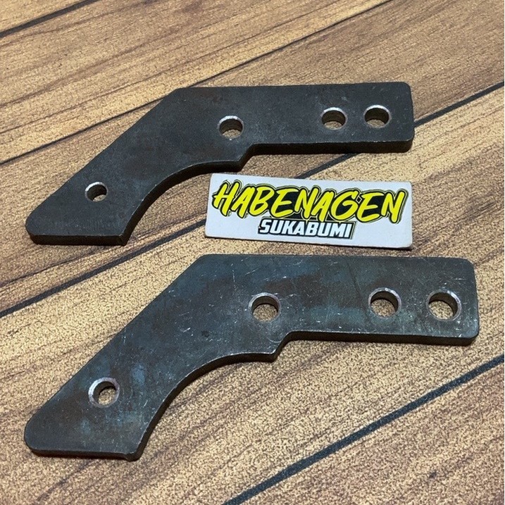 breket dudukan pangkon peninggi sok shok skok shock breaker belakang c70 bekjul pispot bahan tebal