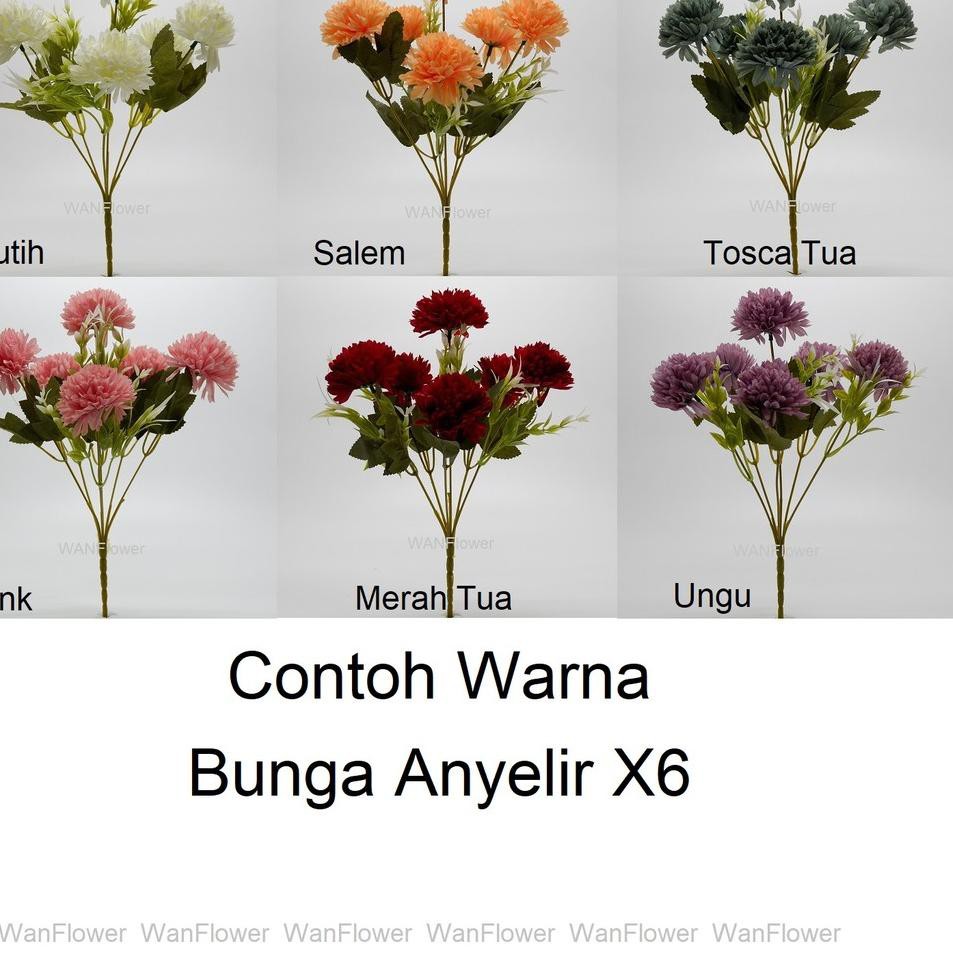 Jb Wanflower Bunga Anyelir X6 Salem Shopee Indonesia