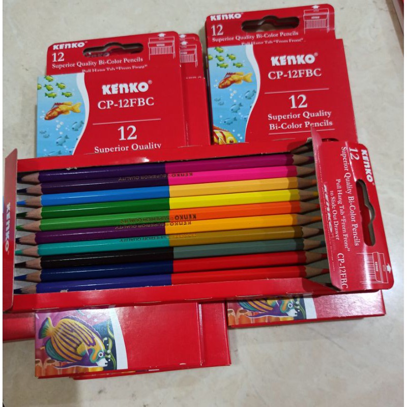 Pensil Warna Bulak Balik KENKO CP-12 FBC-2