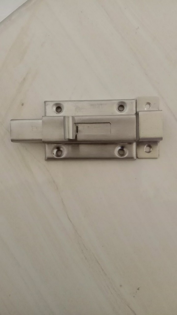 Grendel Kotak 3 Stainless Soligen (grendel Balok 3 Soligen / Grendel Wc 3 Soligen)