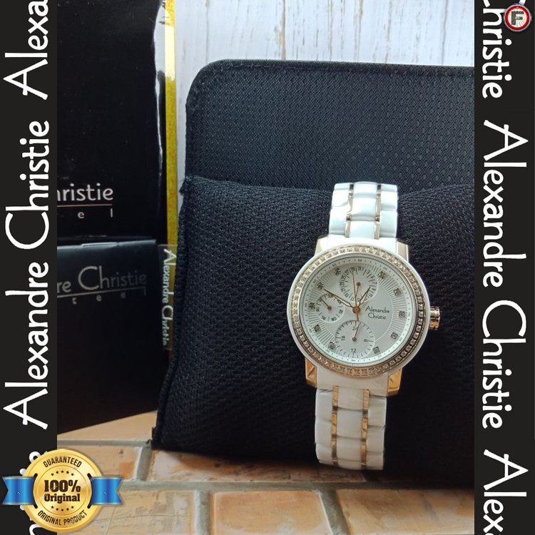JAM TANGAN WANITA ORIGINAL ALEXANDRE CHRISTIE AC 2360 BFBRGSL