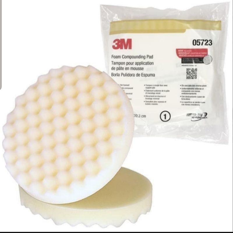 3m foam Compounding pad 05723 putih harga satuan