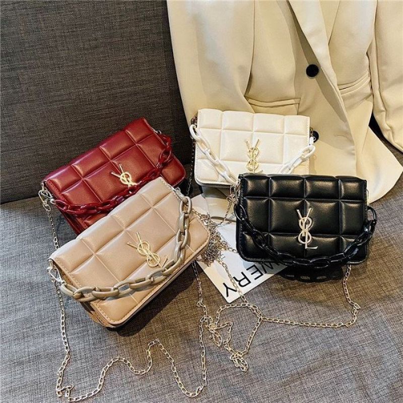 TAS SELEMPANG JKT G 12120 TAS SELEMPANG WANITA IMPORT SIMPLE ELEGAN YSL