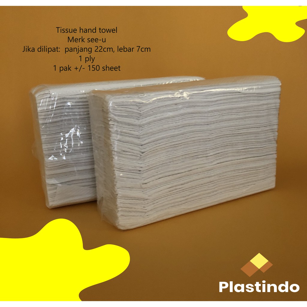 Tissue See U Hand Towel isi 150 sheet 1 ply Tebal | Tissue Tangan | Tissue Hand Towel
