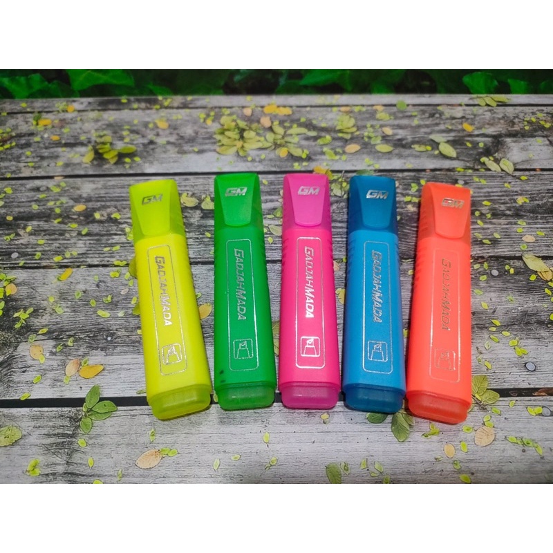 Stabilo Warna Warni GM 3002Y/ Highlighter Gadjah Mada GM 300Y