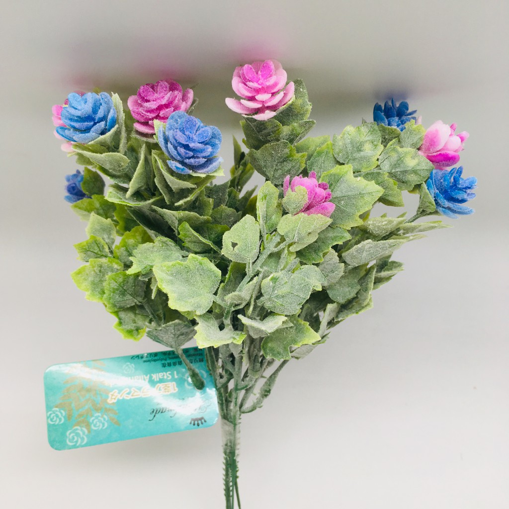 Tokyo1 bunga plastik 1 stalk allamanda biru (404352)-1