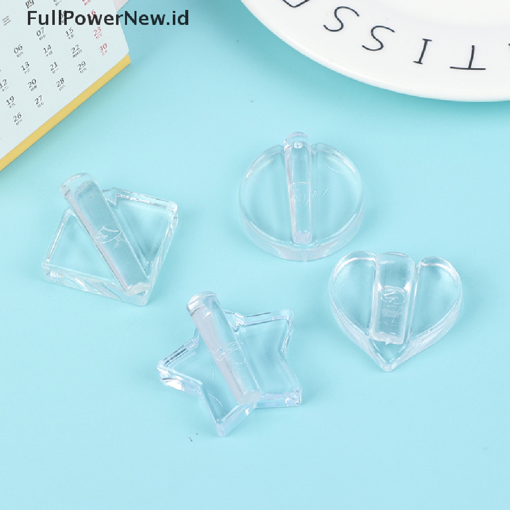 (Full) 1pc Cetakan Kuku Palsu Bahan Metal Untuk Nail Art