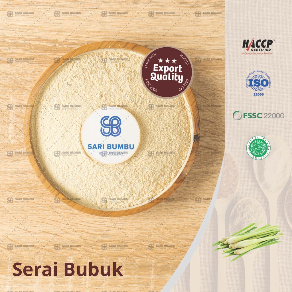 

Serai Bubuk / Lemongrass Powder